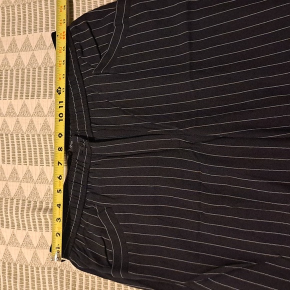 Eileen Fisher Black Pinstripe Trousers - Picture 8 of 8